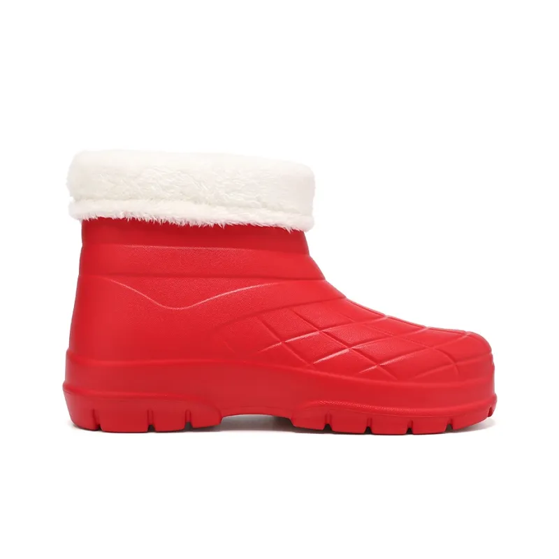 CariteSport Water-Resistant Wear-Resistant Warm Height-Increasing Cushioning Slip-Resistant Knee-High Rain Boots Unisex-16