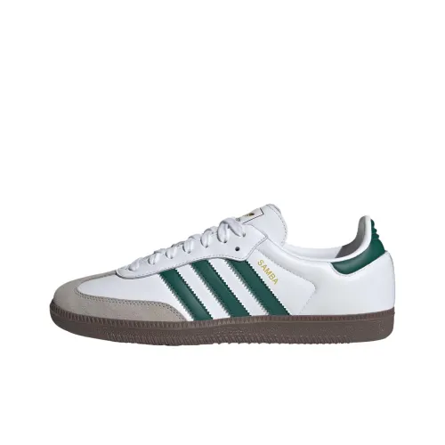 Adidas Originals Samba Og Cloud White Collegiate Green