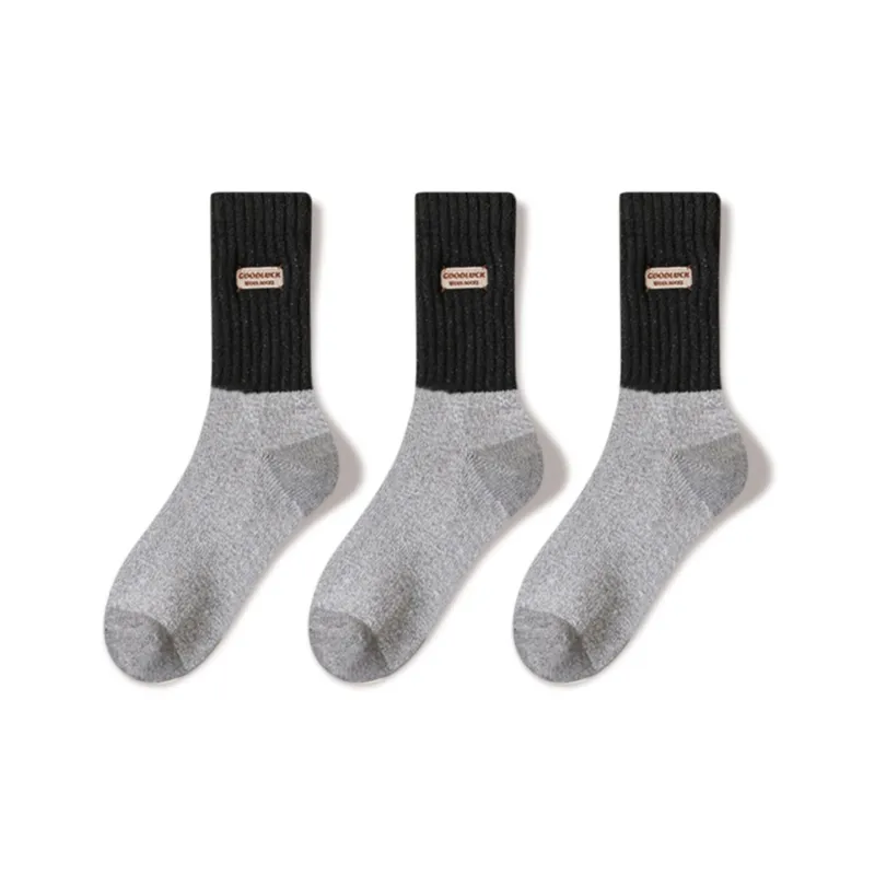JIAZINI Knee High Socks Men's 3 Pack-28