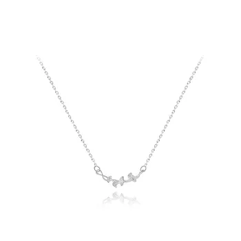LUCA Sterling Silver Necklaces Women's Birthday Gift For Girlfriend, Bestie, Mom, And Couple