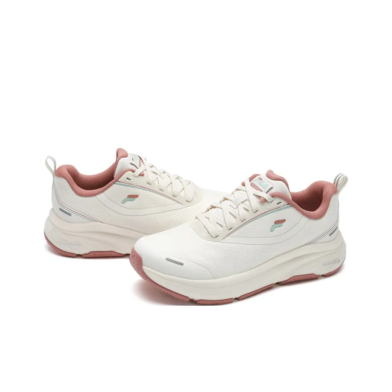 FILA Slip Resistant Low Top Running Shoes Women's Sea Salt Pink-4