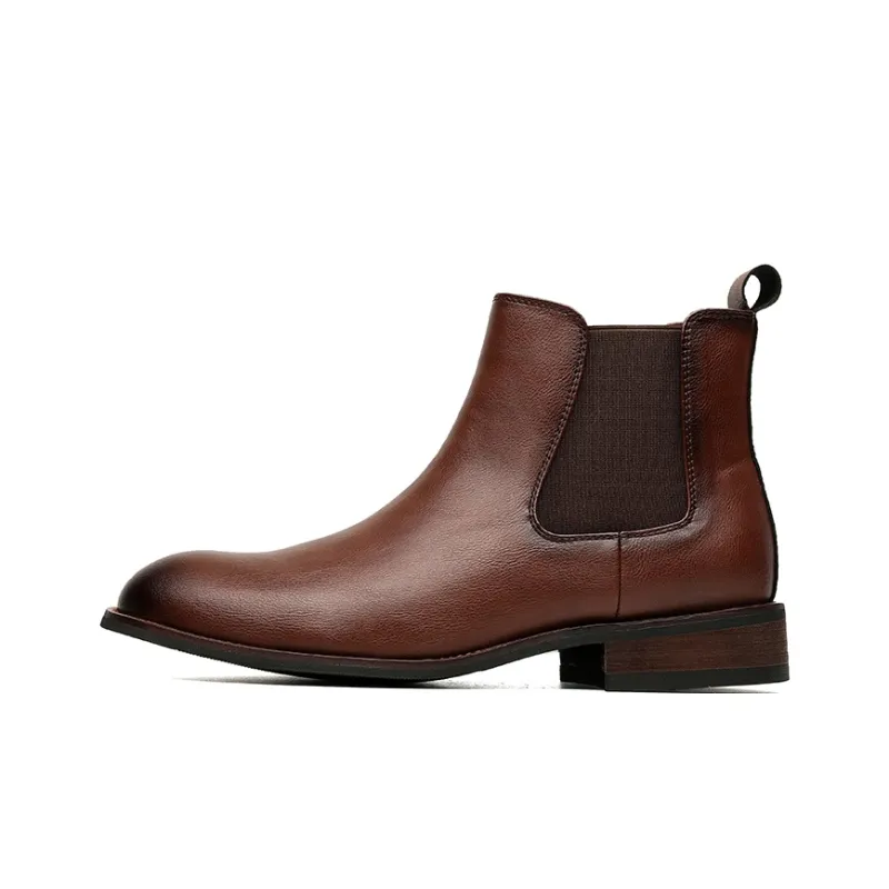 Aquarius Ankle Length Chelsea Boots Men's-5