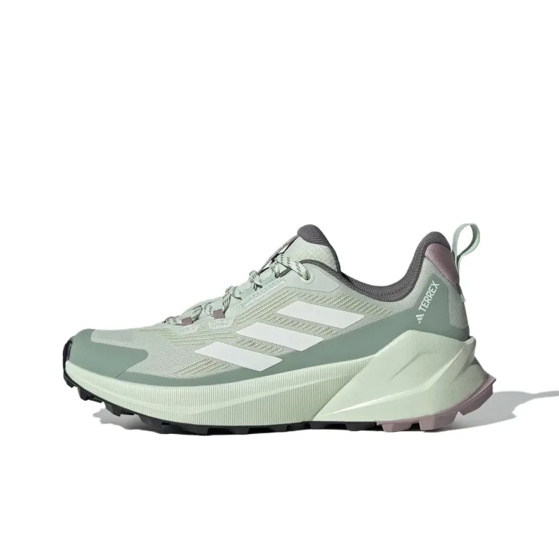 Adidas TERREX TRAILMAKER 2.0 Wear resistant And Lightweight Low Top Hiking Shoes Women's Green-0