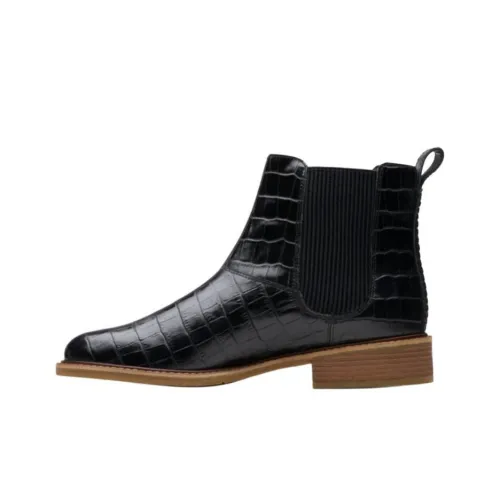 Clarks Chelsea Boots Women's Black