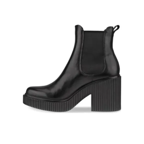 Ecco Short Chelsea Boots 7.5cm Women's Black