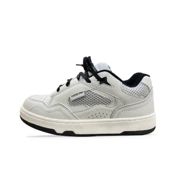 XLAIII Anti Slip Wear Resistant Low Top Skateboard Shoes Unisex Gray