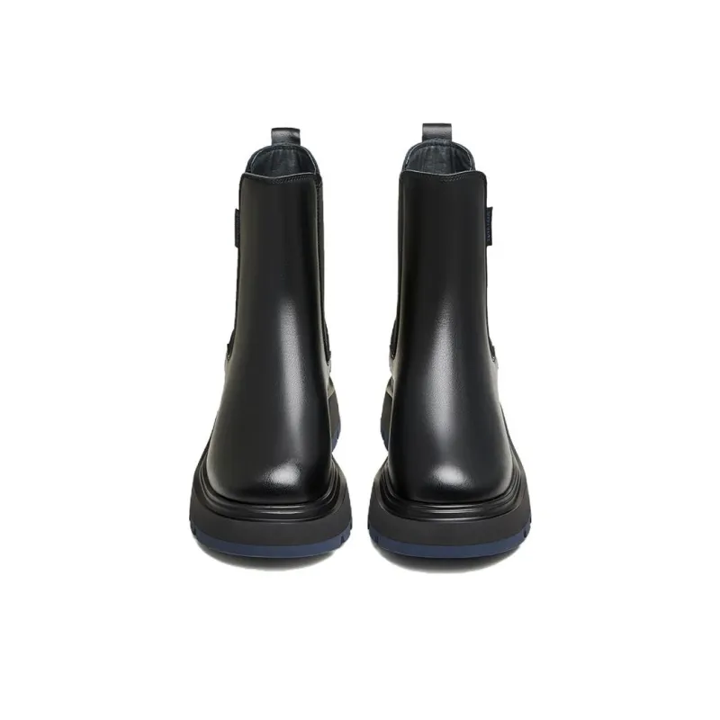 TATA Chelsea Boots Women's Black Fleece Lined/Black Unlined-3
