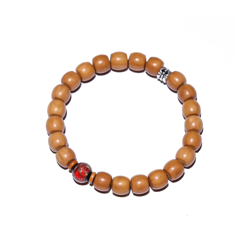 WUDE Monkey Head Walnut Wooden Bracelets Unisex-28