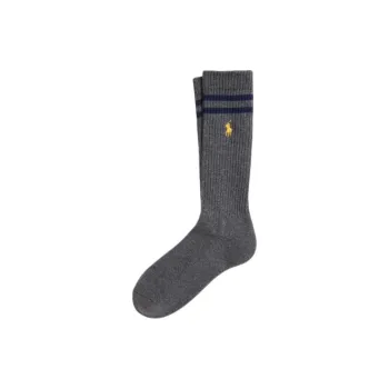 Polo Ralph Lauren Knee-High Socks Men's 1 Pack Gray