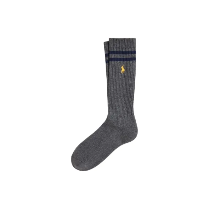 Polo Ralph Lauren Knee-High Socks Men's 1 Pack Gray-0