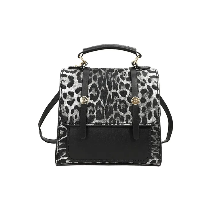 Yalu PU Backpack Women's Black/Coffee-0