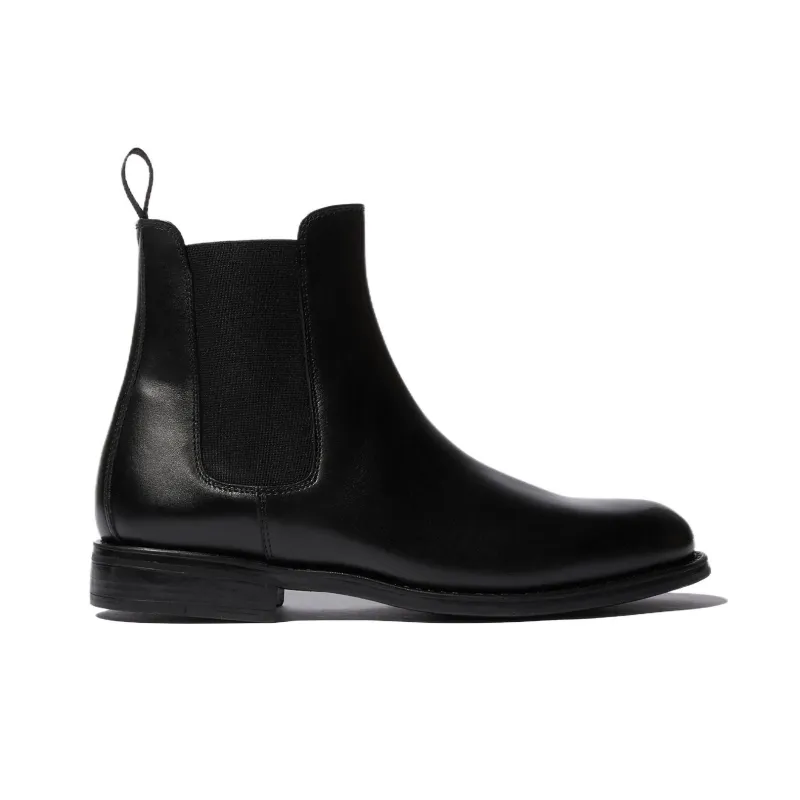 SCAROSSO Claudia Almond Toe Chelsea Boots Women's-1