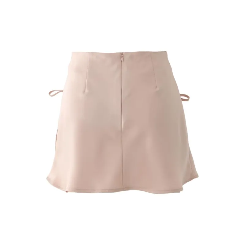 Kazakhstan Casual Short Skirts Women's Pink-1