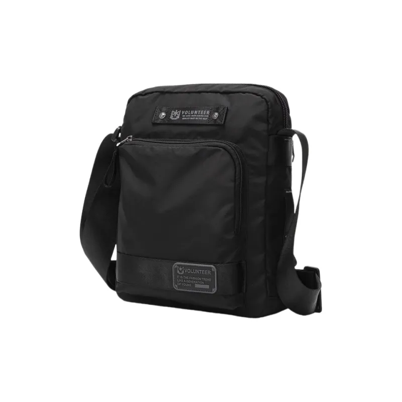 Volunteer Casual Backpack Oxford Cell Phone Pouch Shoulder Bag Crossbody Bag Large Size Men's Multicolor-0