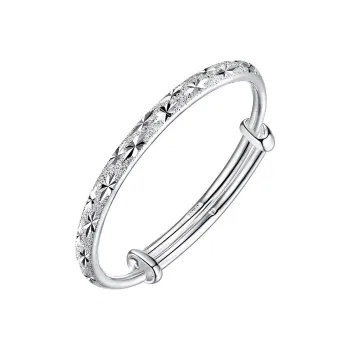 YINDIEFANG 999 Fine Silver Sterling Silver Bracelets Women's