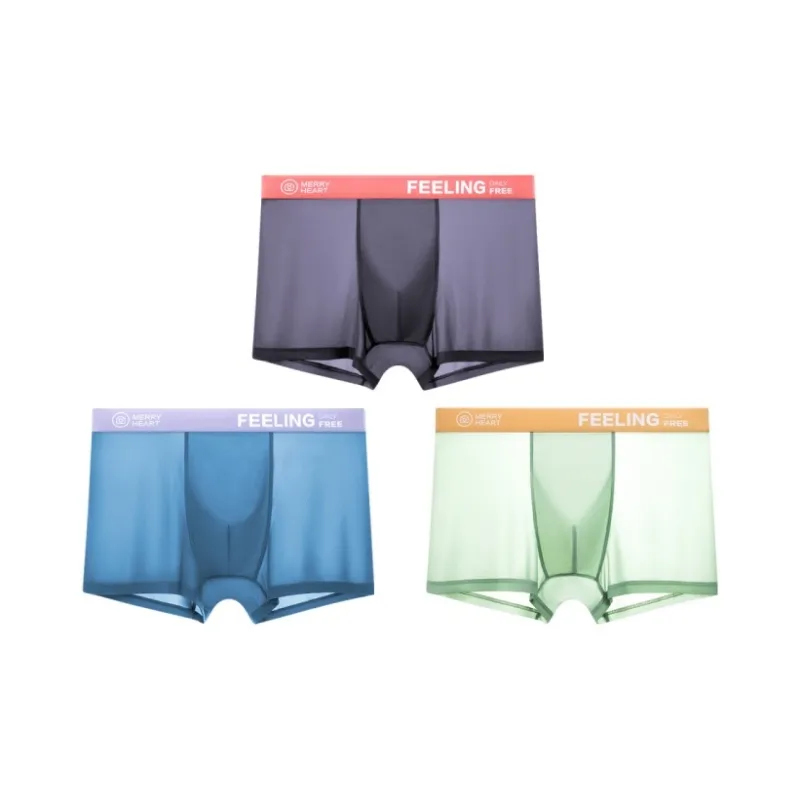 Qiao Ni Tong Underpants Men's 3 Pack-6