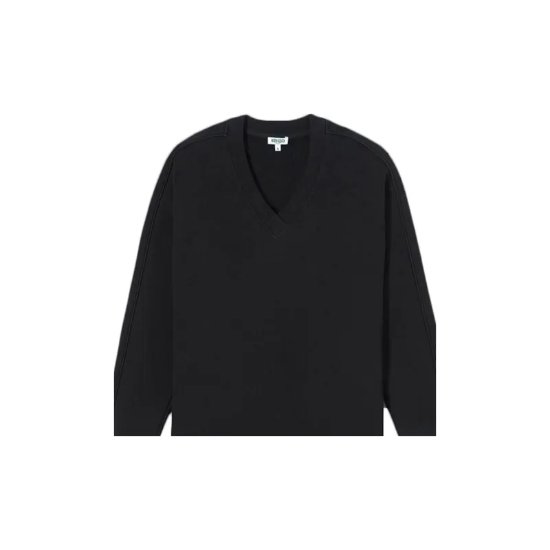 KENZO Long Sleeved Dresses Women's Black-4