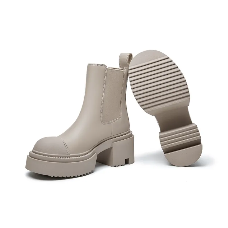 CHERYKALLY Short Chelsea Boots 8cm Women's-11