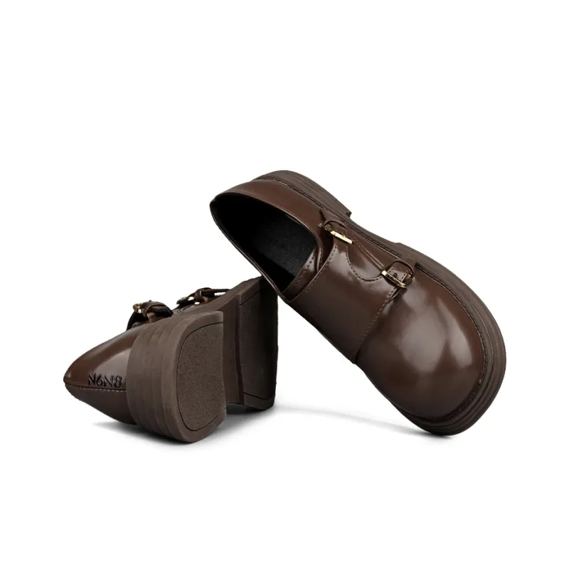 N6N8 Loafers Chunky Heel Women's-4
