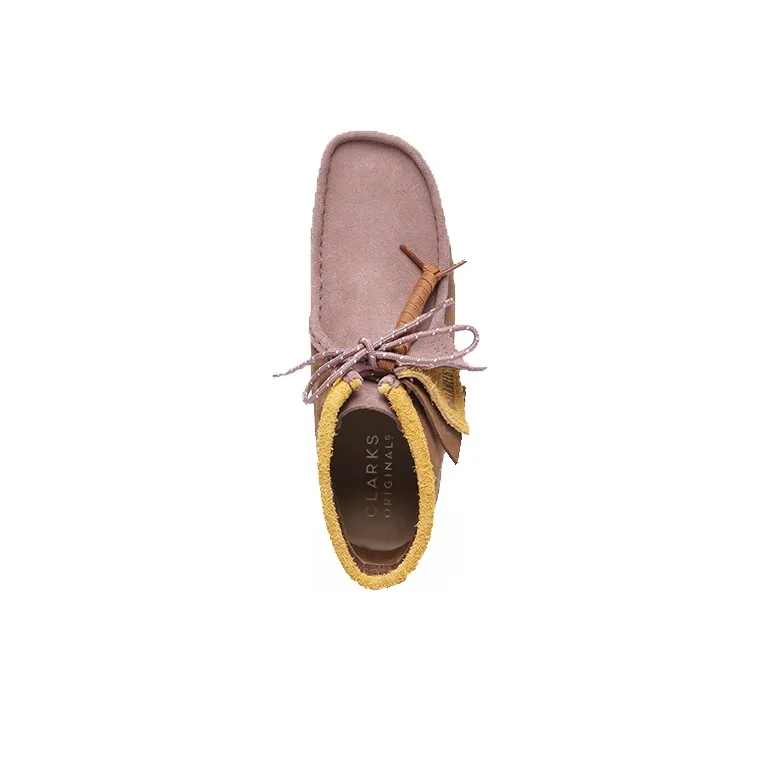 clarks Originals Wallabee Boot Multicolour Suede-4