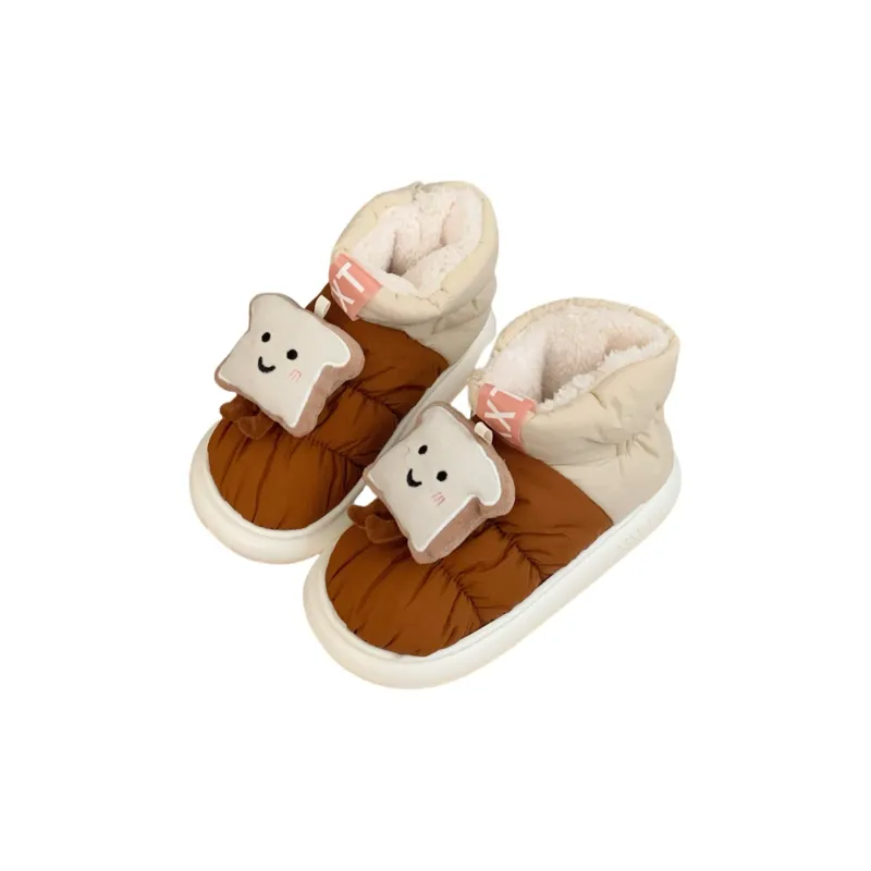 Thin Strips Cotton Slippers Unisex, Army Green-12