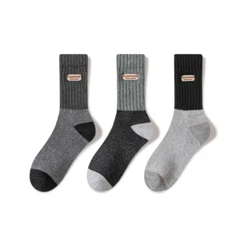 JIAZINI Knee High Socks Men's 3 Pack