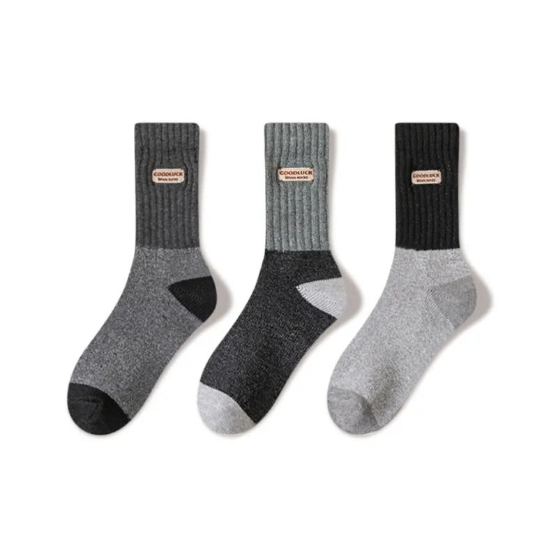 JIAZINI Knee High Socks Men's 3 Pack-16