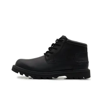 CAT Wear Resistant Slip Resistant Ankle Length Outdoor Boots Men's Black