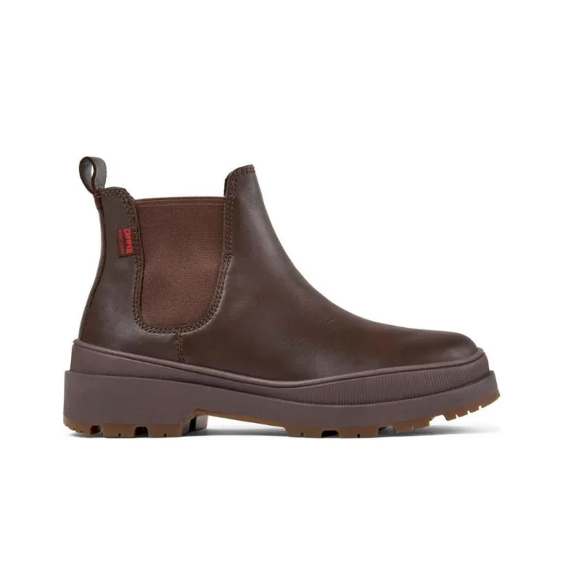 CAMPER Brutus Short Chelsea Boots Women's Brown-1