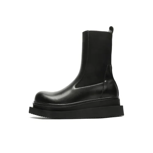 ZUWUDONG 36.5cm Chelsea Boots Men's Black