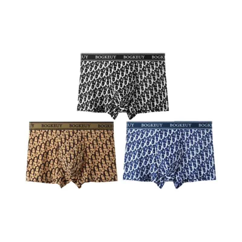 Qiao Ni Tong Underpants Men's 3 Pack-6