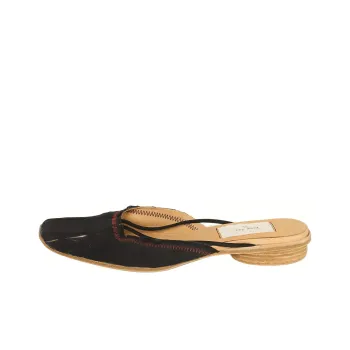 PENGTAI Slip Resistant Slide Slippers Women's Black
