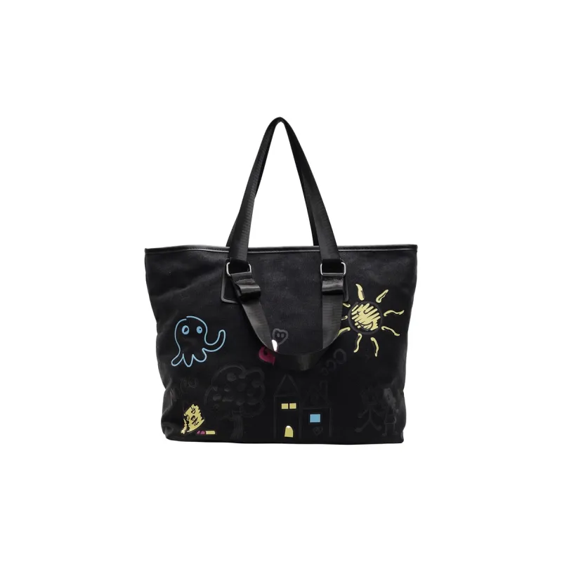 SUN ERATH&U Canvas Shoulder Bag Regular Women's Multicolor-6