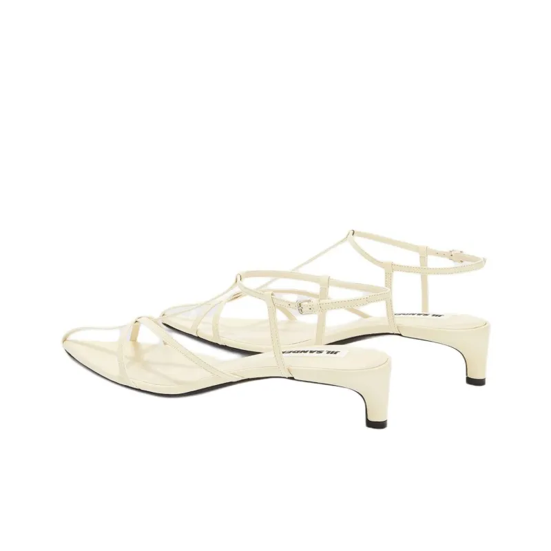 JIL SANDER New Tripon Pointed Toe Sandals Women's-4