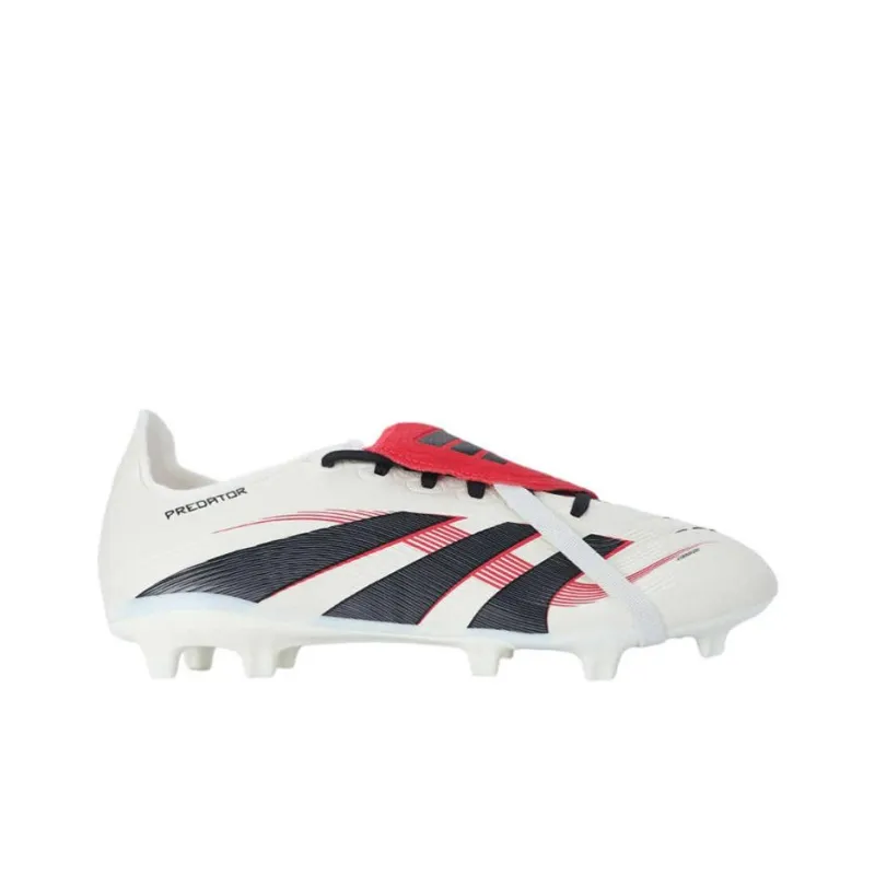Adidas Predator League Fold Over Tongue FG/MG Off White Core Black Pure Ruby-1