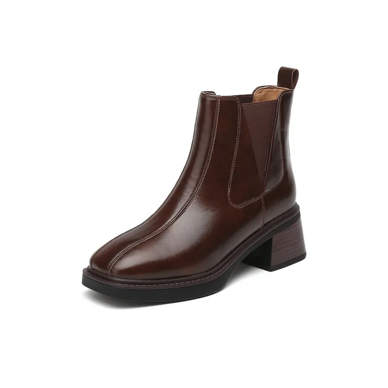 DAPHNE Short Chelsea Boots 6cm Women's-15