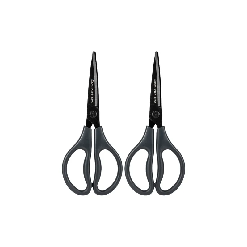 Qixin Black Coated Anti Cling Scissors-5