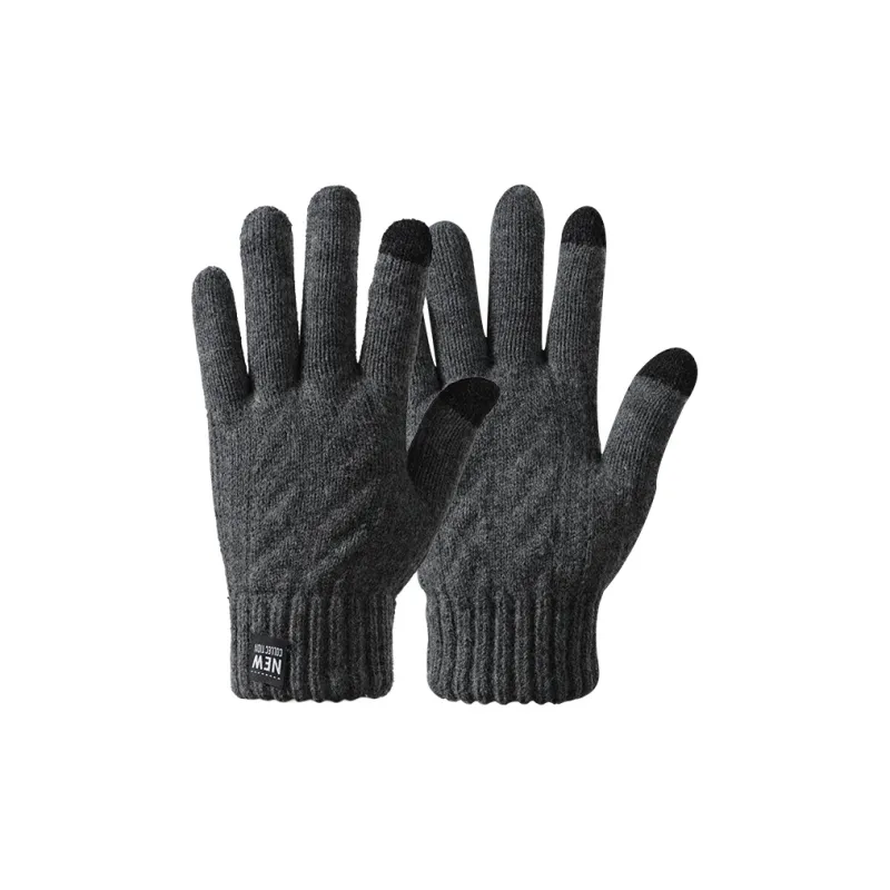 YUZHAOLIN Polyamide Knit Gloves Men's-0