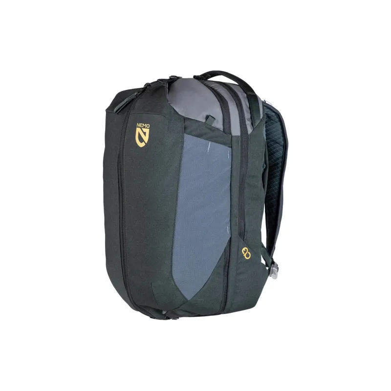 Nemo Equipment CERO™ Fabric Outdoor Hiking Bag Backpacks Unisex Black & Blue-1