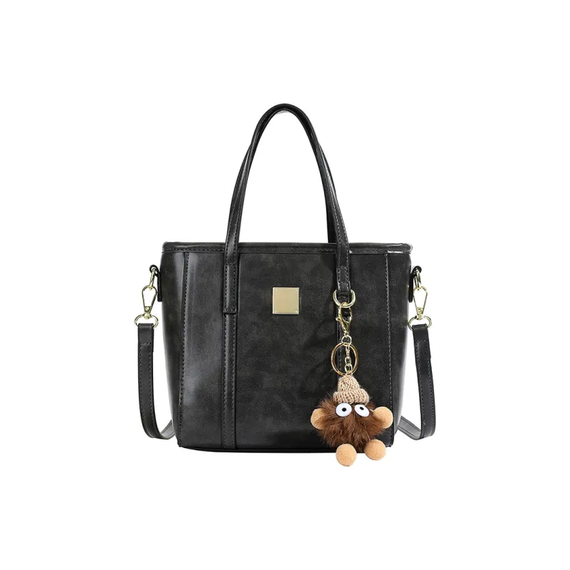 PINK·LAND PU Bucket Bags Handbags Women's Yellow Brown/Coffee/Black-19