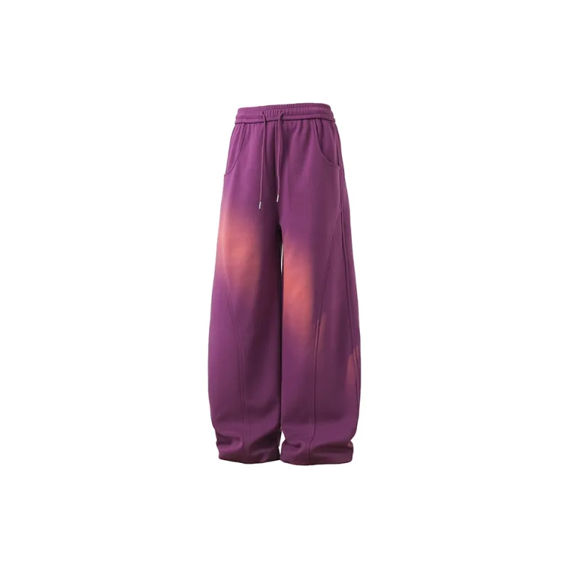 ELCORO Casual Pants Unisex Dark Gray-25