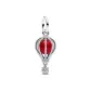 Silver/Red