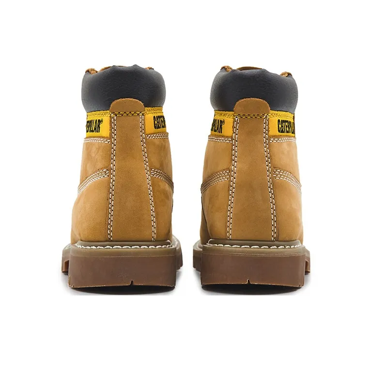 CAT Colorado Series Short Outdoor Boots Women's Yellow-3
