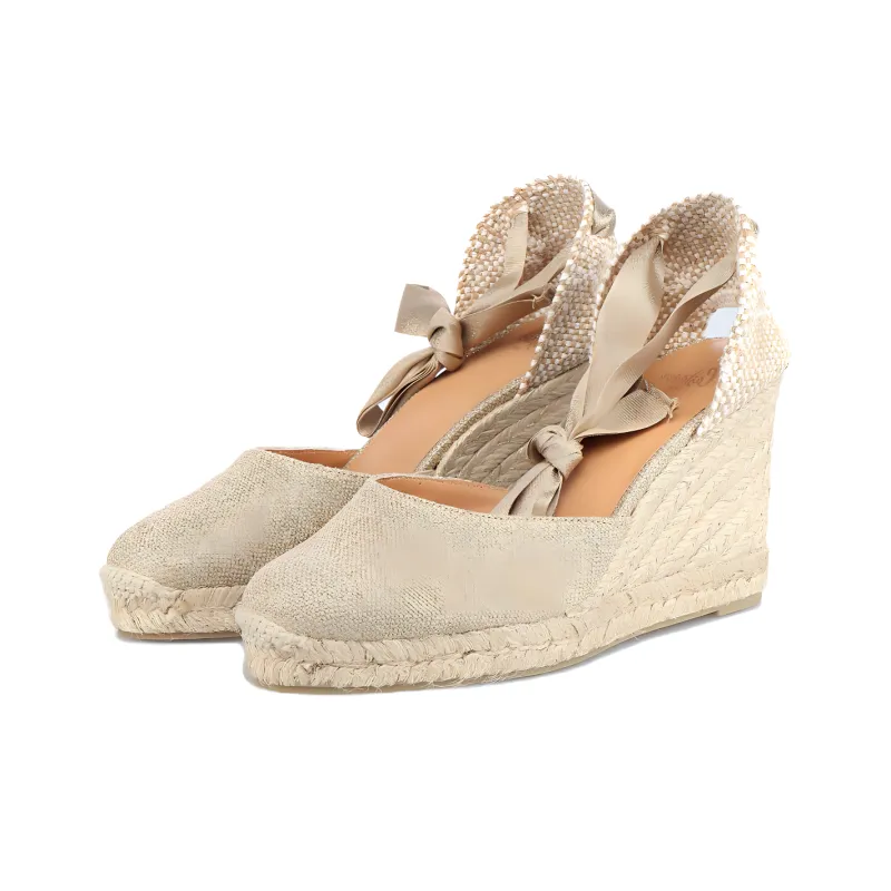 Castañer Carina Ankle Strap Wedge Espadrilles Women's-1