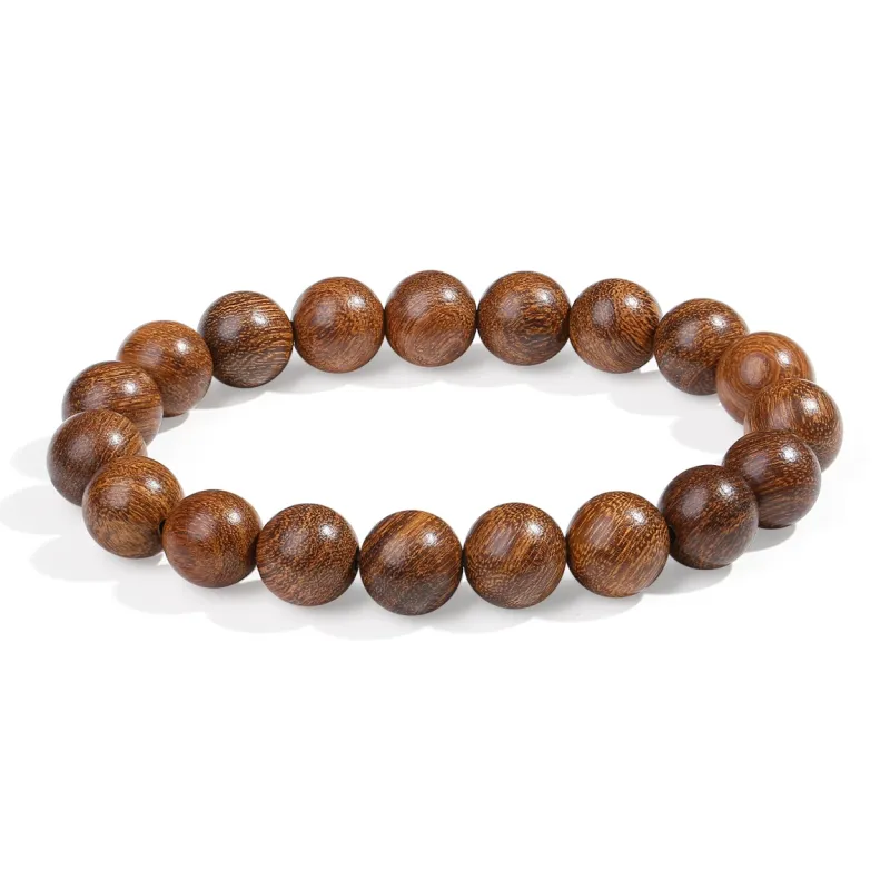 PUTUOSHANWENCHUANG Sandalwood Bracelets Unisex-11