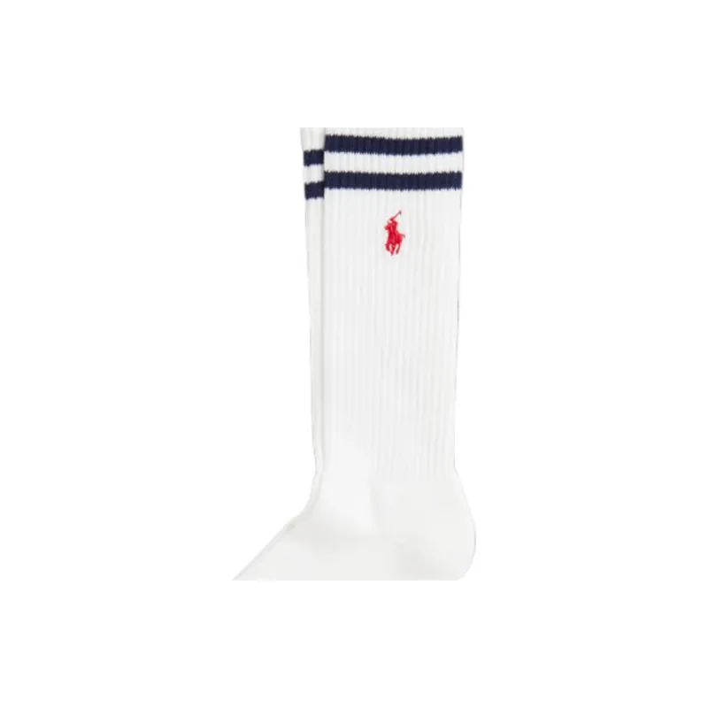 Polo Ralph Lauren Knee-High Socks Men's 1 Pack White-1