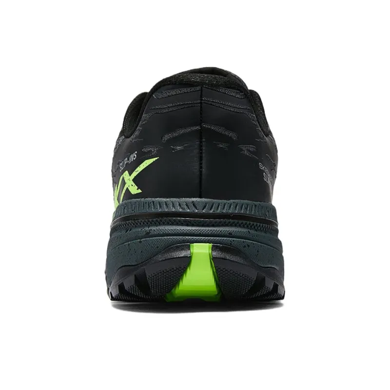 Skechers MEN'S GO Anti Slip Wear Resistant Breathable Support Low Top Casual Running Shoes Men's Black Green-4