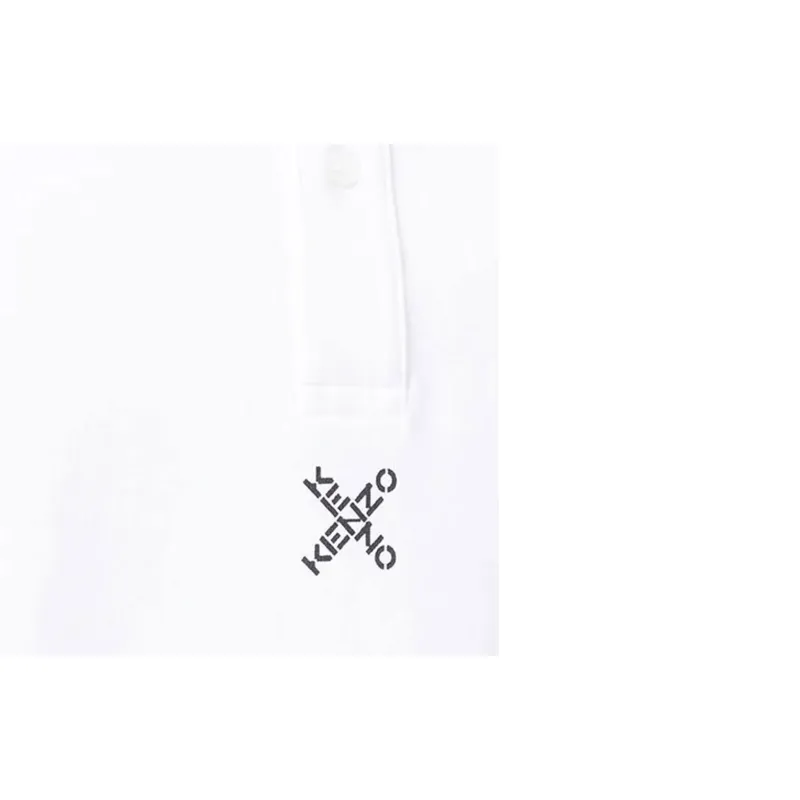 KENZO Polo Shirts Men White-4