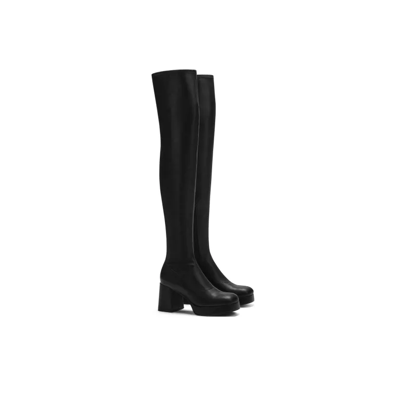CHARLES&KEITH Over-the-knee Boots 8cm Women's-4