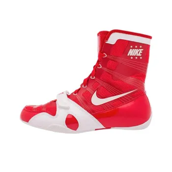 Nike HyperKO Anti Slip Wear Resistant High Top Training Shoes Men's Red